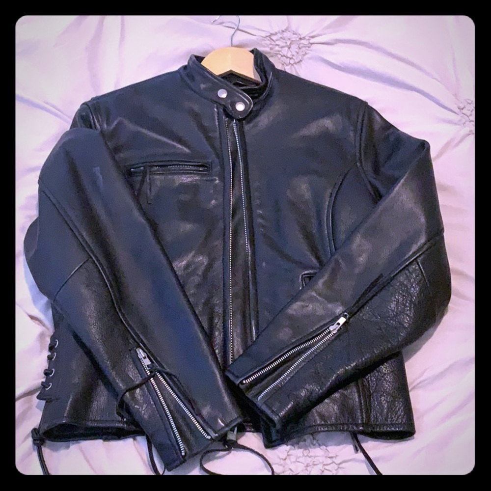 Beautiful Black Wilson’s Leather